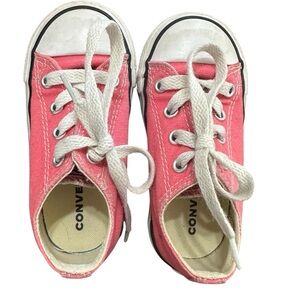 Converse Classic All Star Pink Toddler Children’s Shoes‎ Lace Up size 7
